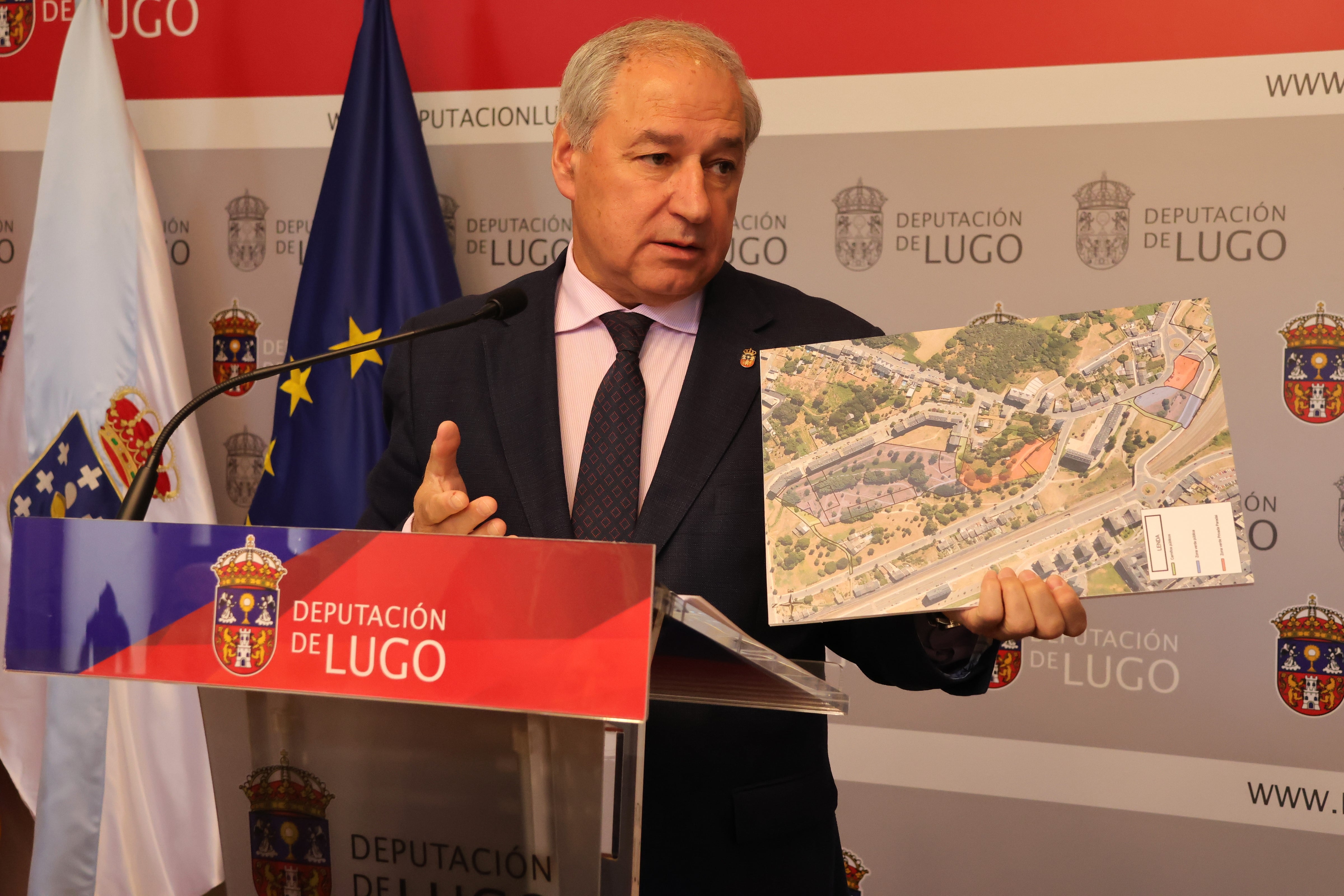 José Tomé, presidente de la Diputación de Lugo, en una imagen de archivo. 