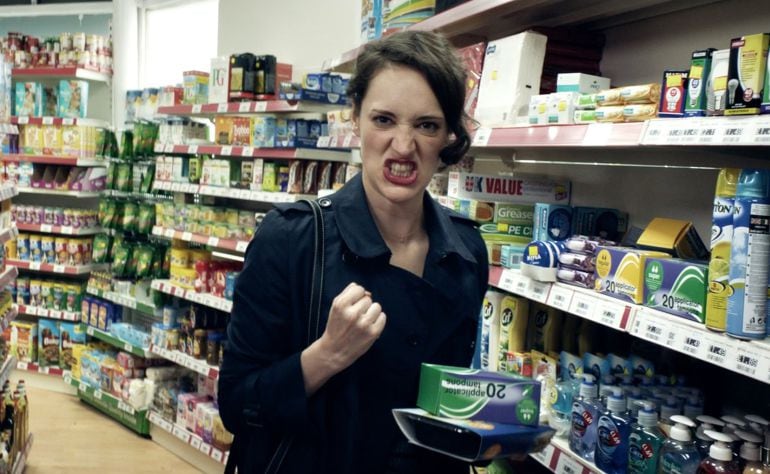 Phoebe Waller-Bridge, la protagonista de &#039;Fleabag&#039;, en una imagen de la serie