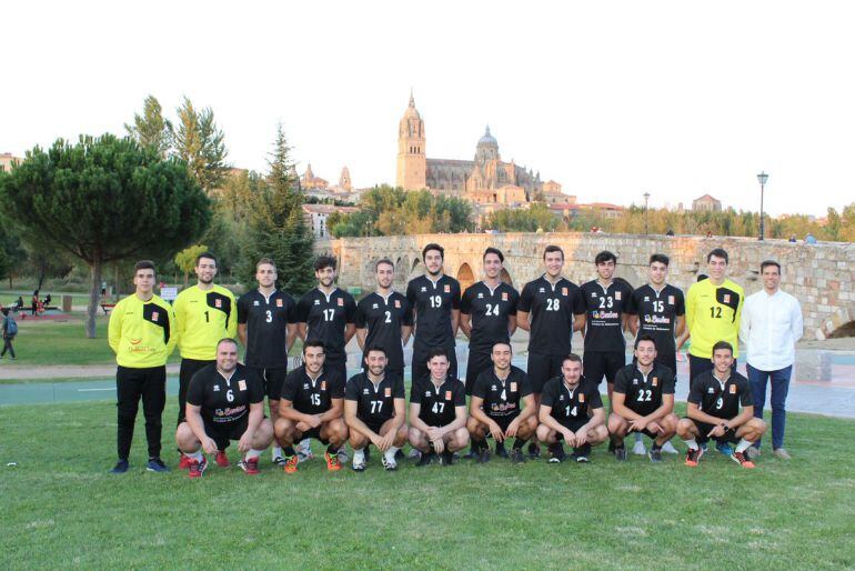 El Balonmano Ciudad de Salamanca, preparado para la segunda parte de la temporada.