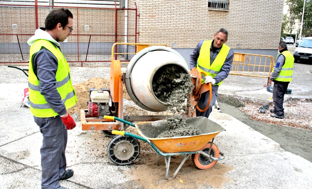 Operarios contratados en Planes de Empleo en Puertollano