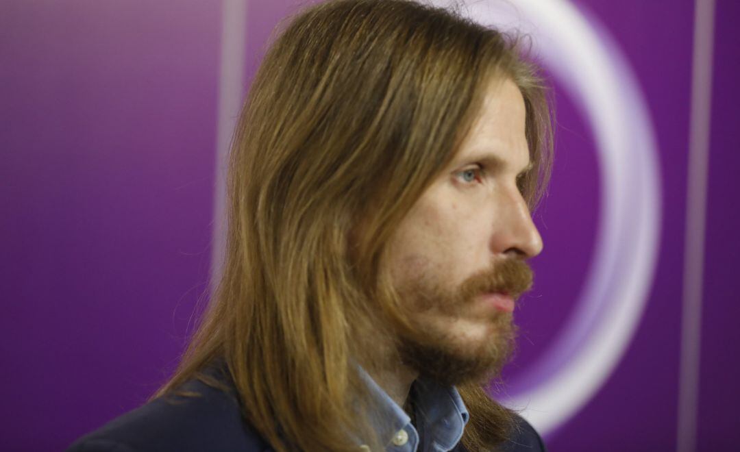 El coordinador general de Podemos en Castilla y León, Pablo Fernández.