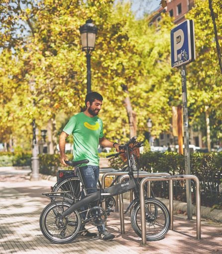 Uno de los modelos de bicicleta disponible en la app de Bive