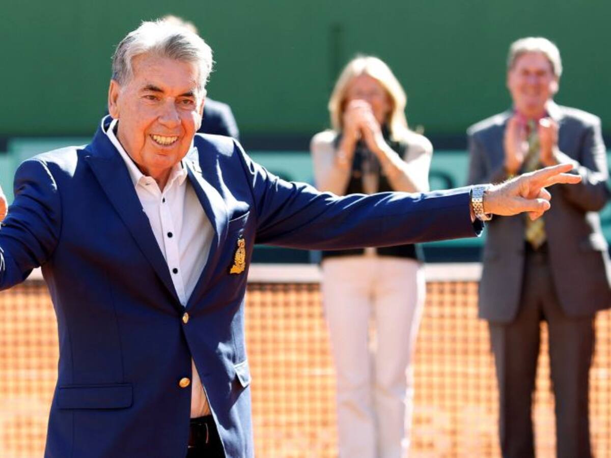 Manolo Santana recibe el alta médica