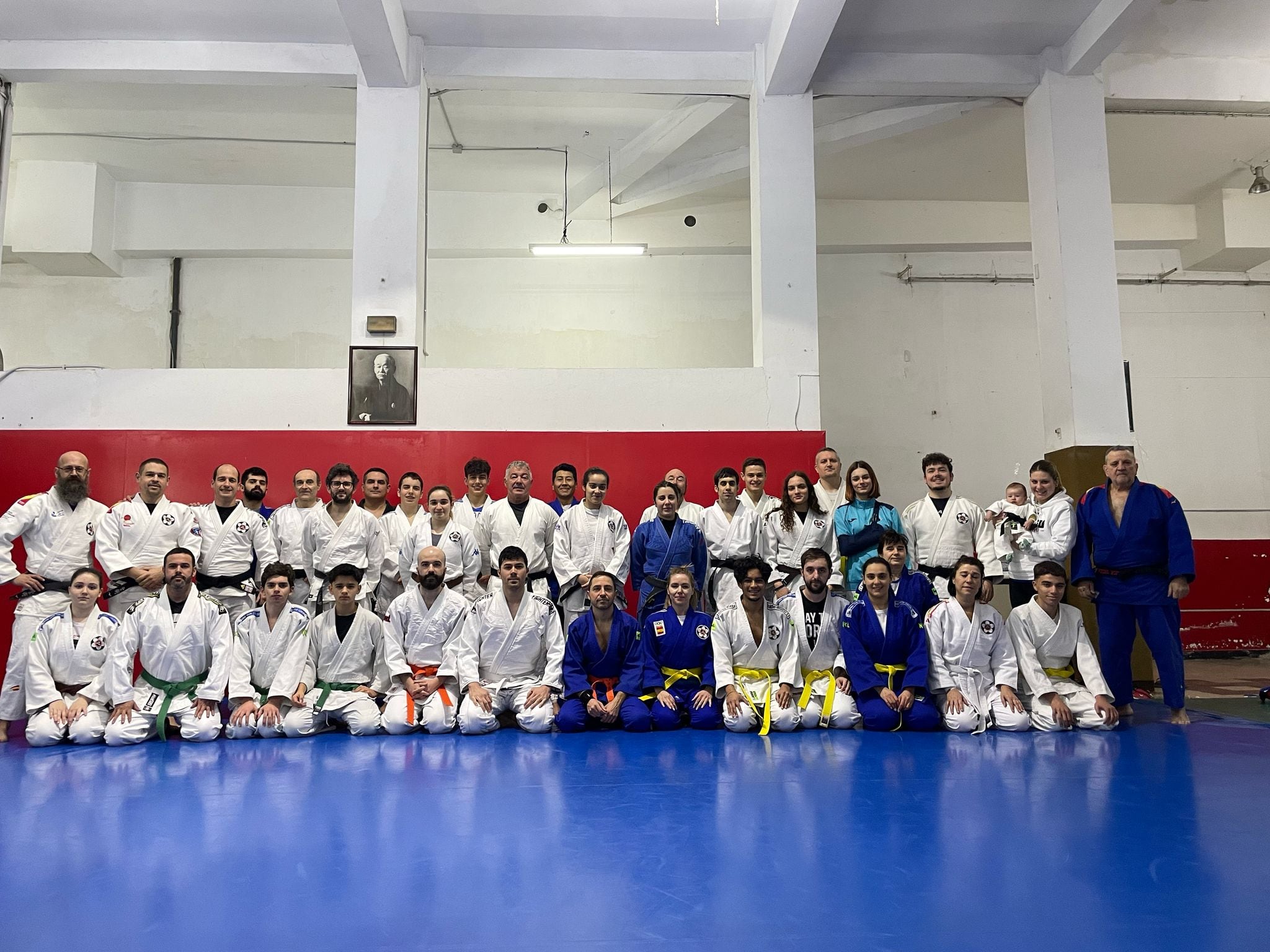 Entrenamiento de Jiu Jitsu en Coruña con ourensanos del Marbel