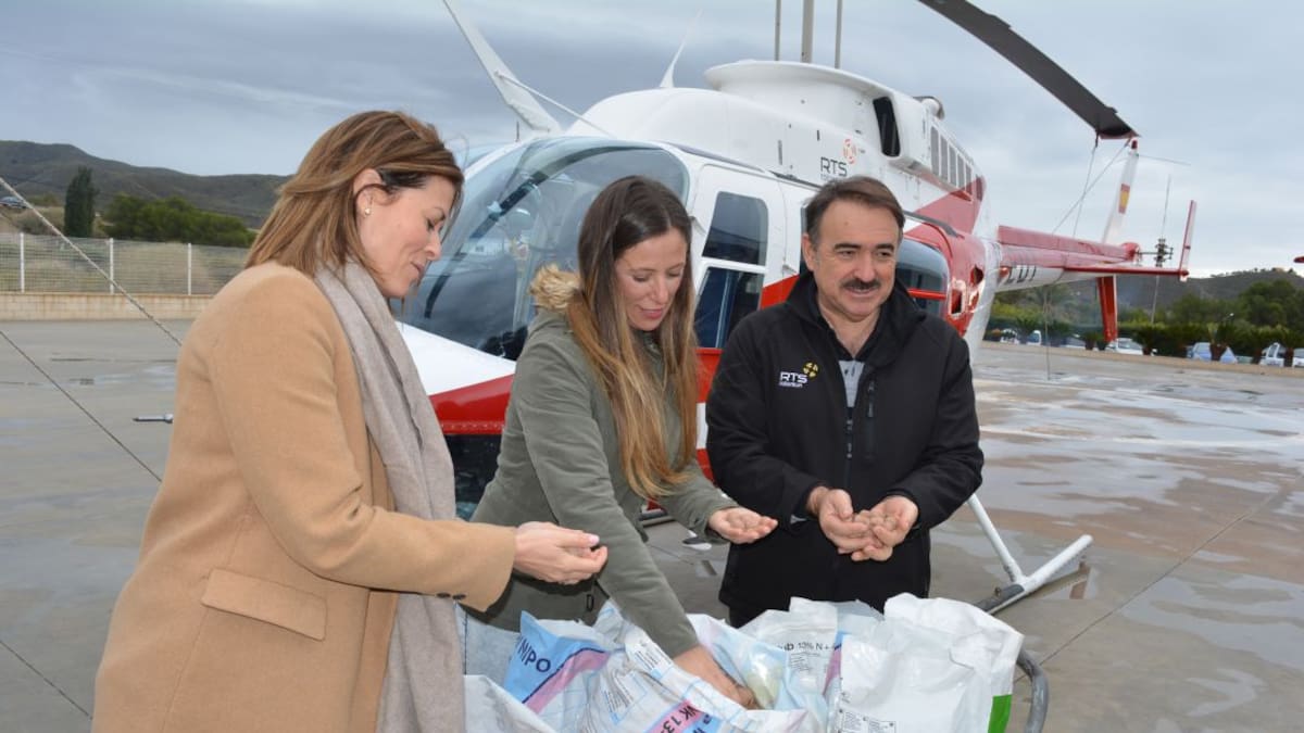 "Bombardeo" forestal en Águilas