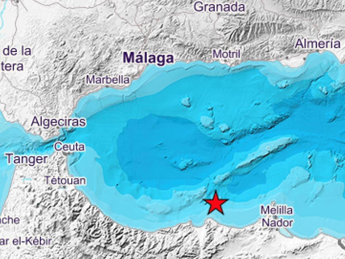 Un terremoto de 5,3 grados y epicentro en el Mar de Alborán se deja sentir en la provincia de Málaga