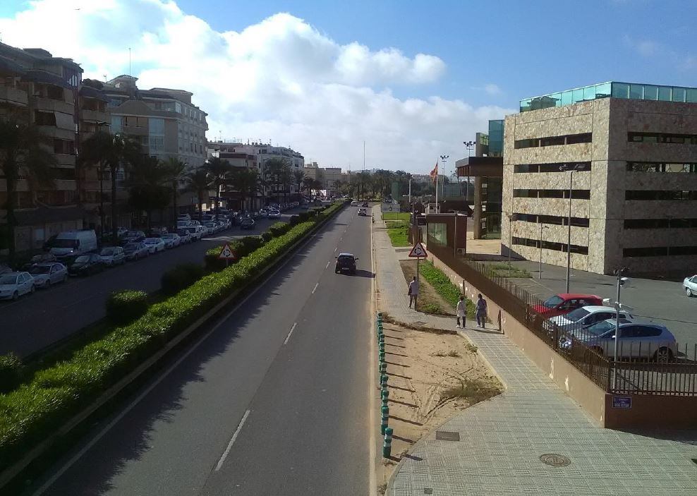 Zona de la Comisaría de Ibiza