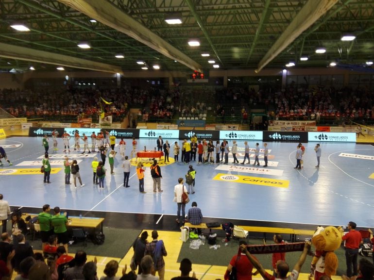 Entrega de medallas tras la fase de ascenso