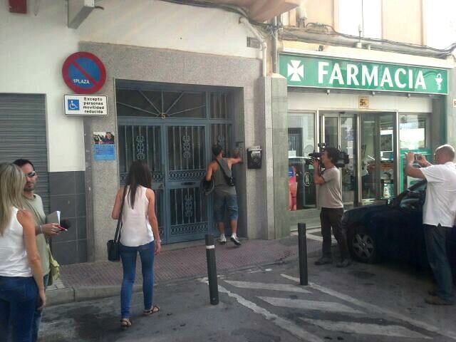 Número 5 de la calle Pintor Ramos Rosas (Málaga) donde se ha producido el crimen