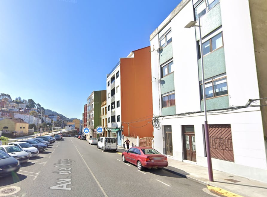 Avenida de Vigo, en Redondela