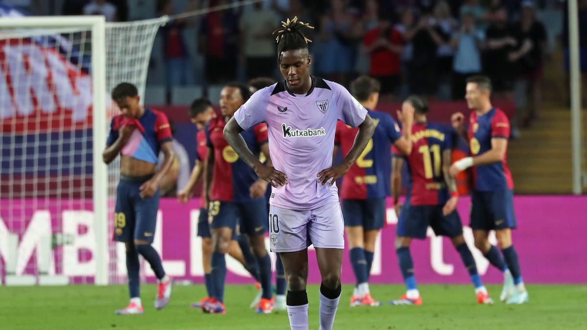 Nico Williams y el morbo de su presencia en el Camp Nou: "El recibimiento le tiene que dar exactamente igual"