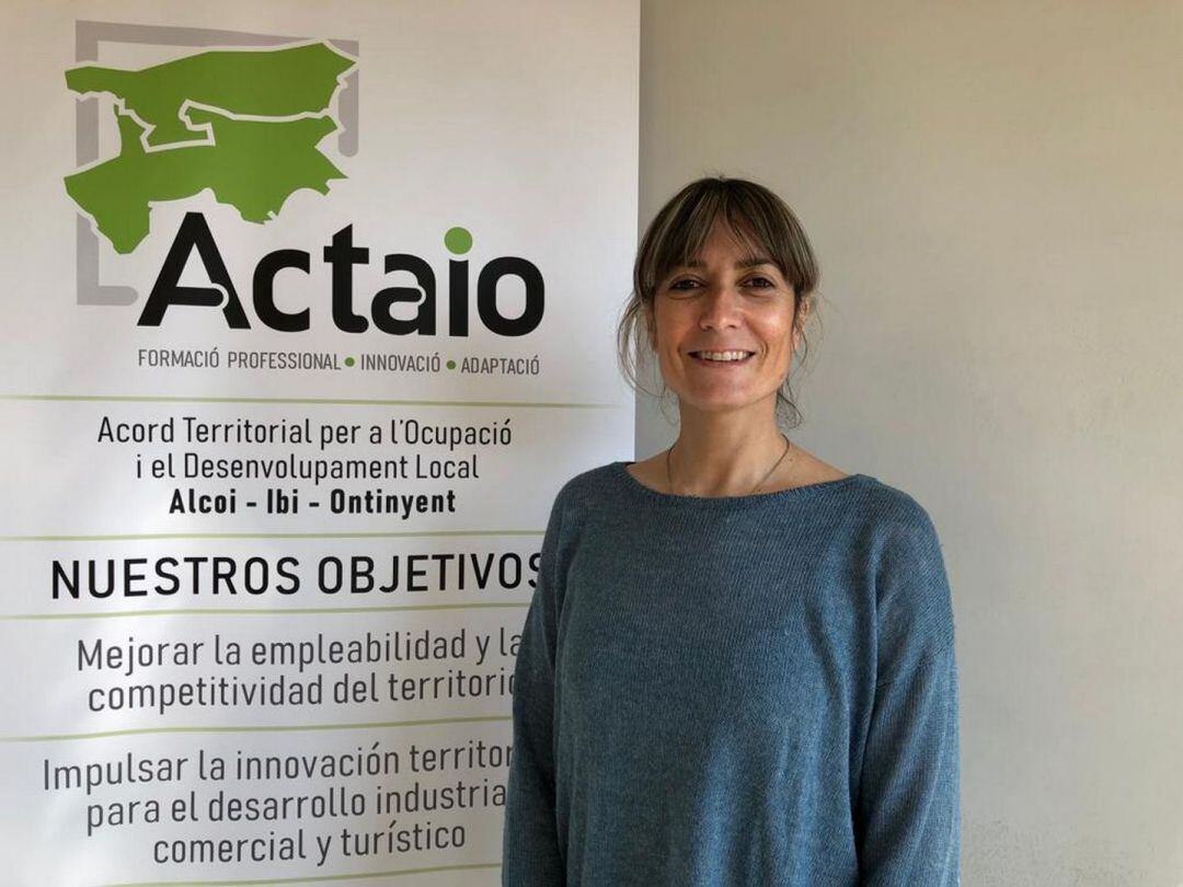 Vanessa Belda, técnico de formación de Actaio