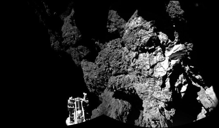 El módulo europeo Philae ha sido el primero en aterrizar en la superficie de un cometa 