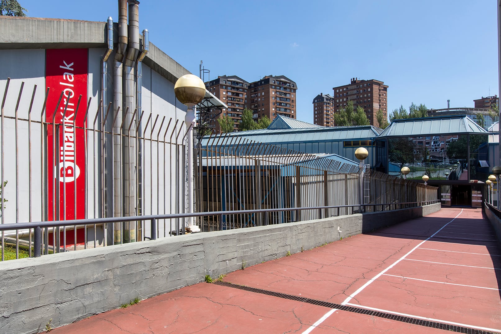 Instalaciones deportivas de Txurdinaga en las que se instalará el nuevo espacio de skate