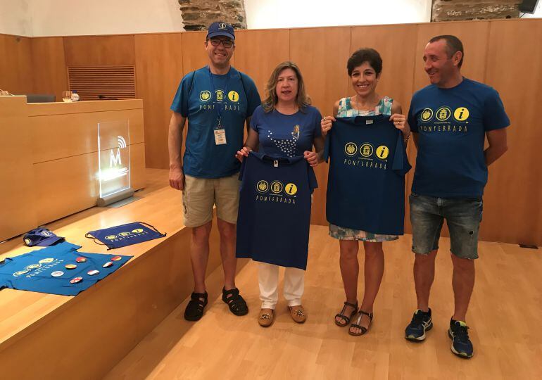 Presentación del convenio de voluntarios de la E.O.I.