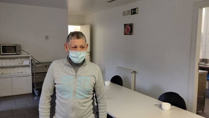 Los centros para personas sin hogar sufren las consecuencias de la pandemia (15/01/2021)