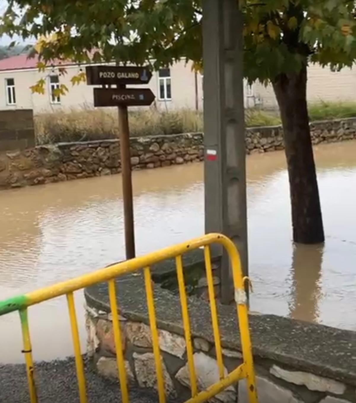 Villel de Mesa inundado de nuevo