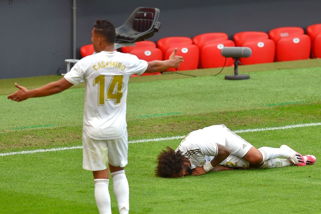 Marcelo, lesionado