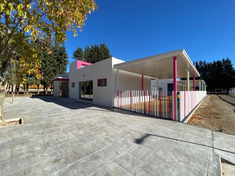 Instalaciones de la Escuela Infantil dentro del Cuartel Sancho Ramírez