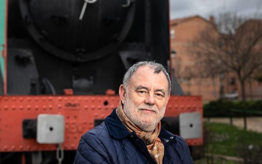 Juan Carlos López Peco, presidente de la Federación Castellano Manchega de Amigos del Ferrocarril