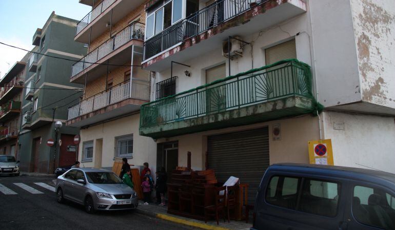 Edifici afectat de Bonavista.