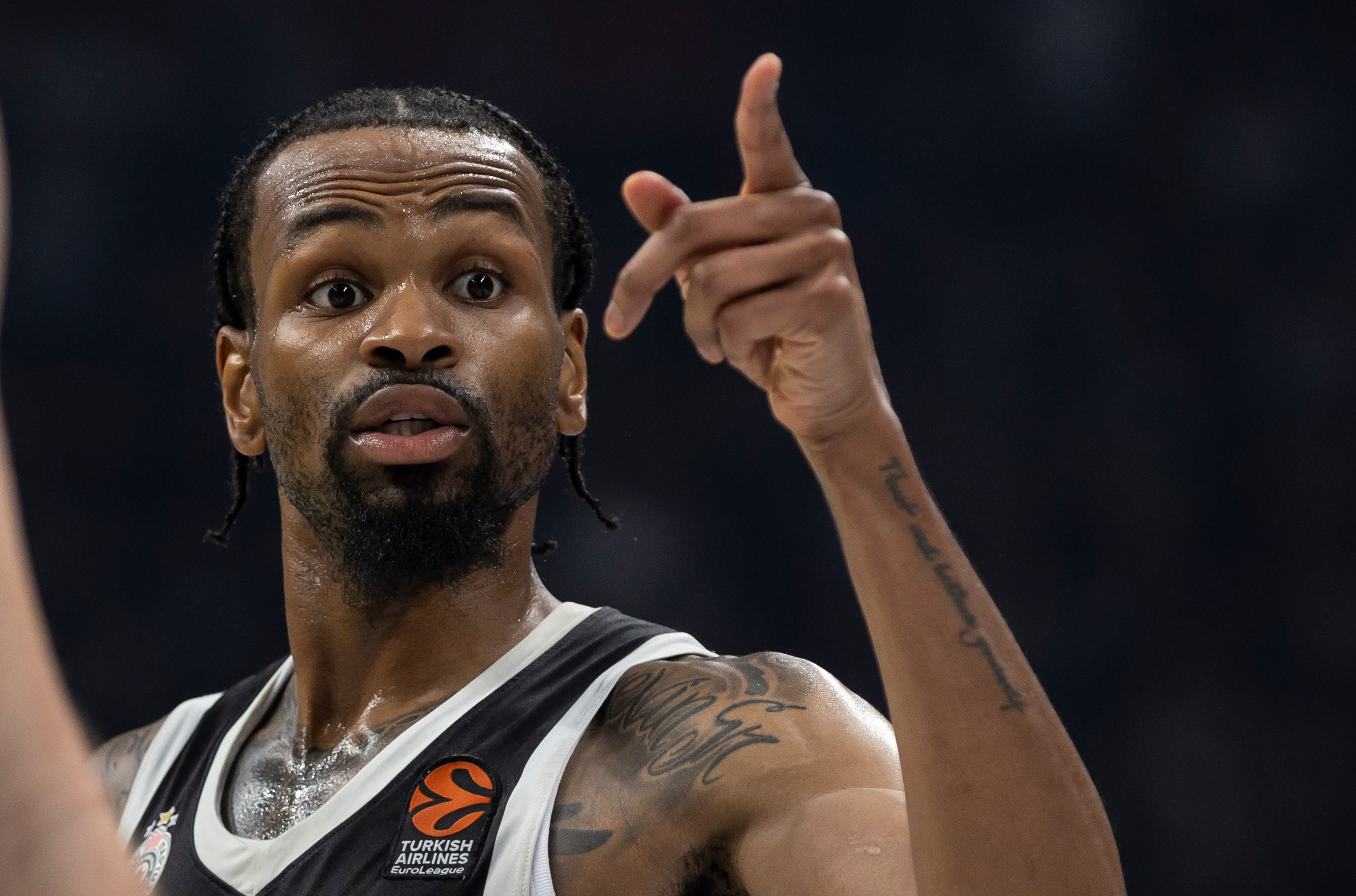 Kevin Punter, en una imagen con el Partizan Mozzart de Belgrado