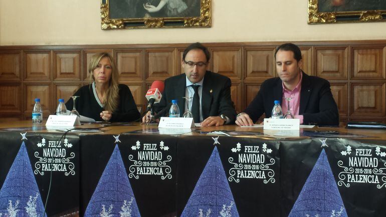 Presentación de la programación navideña del Ayuntamiento de Palencia.