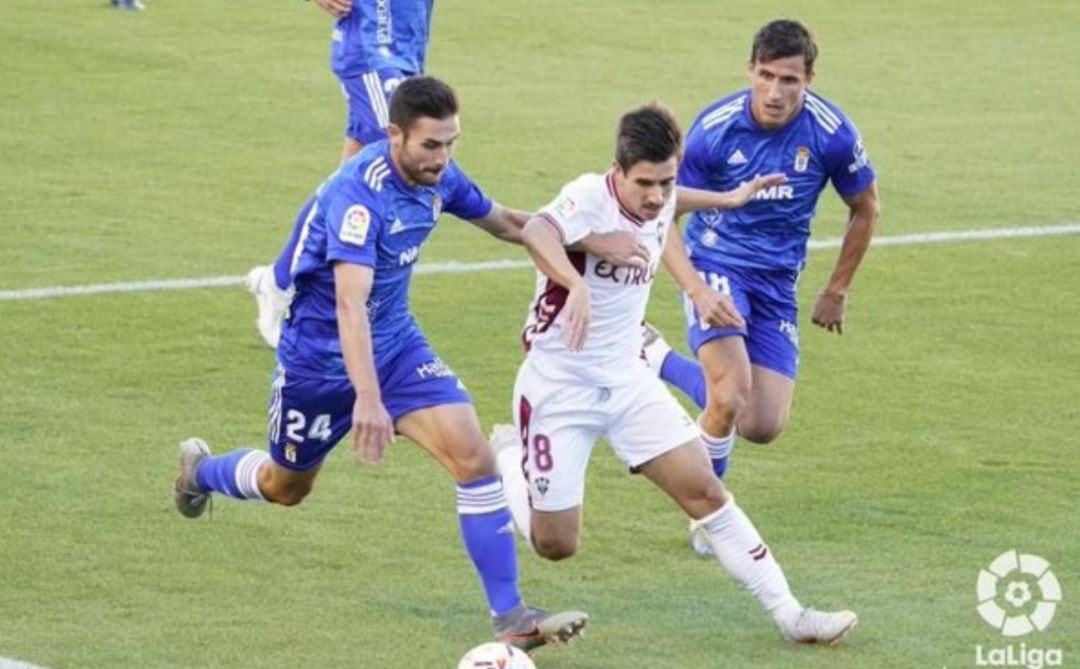 Albacete y Oviedo han empatado en el Carlos Belmonte