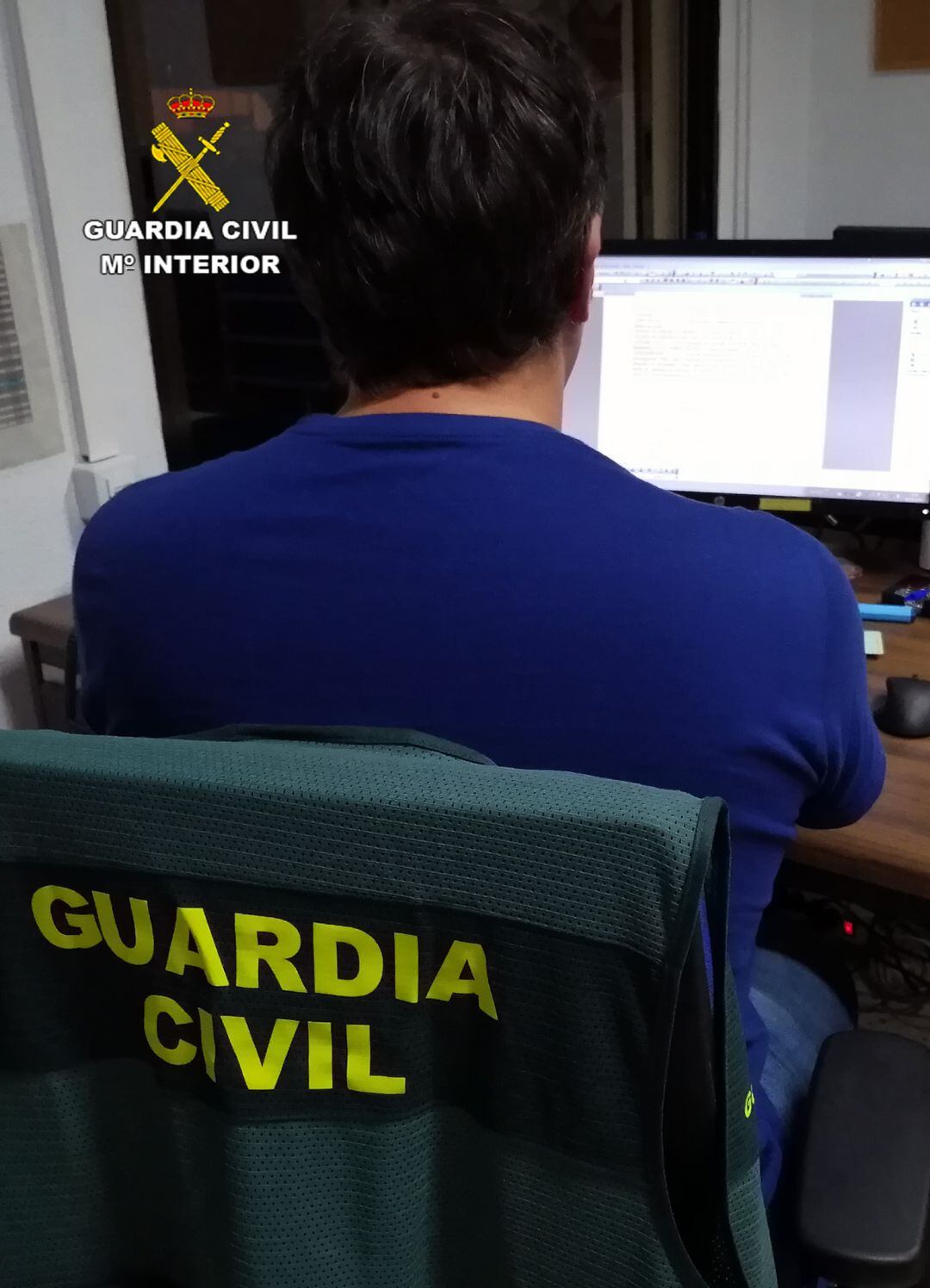 Uno de los agentes que ha participado en la operación