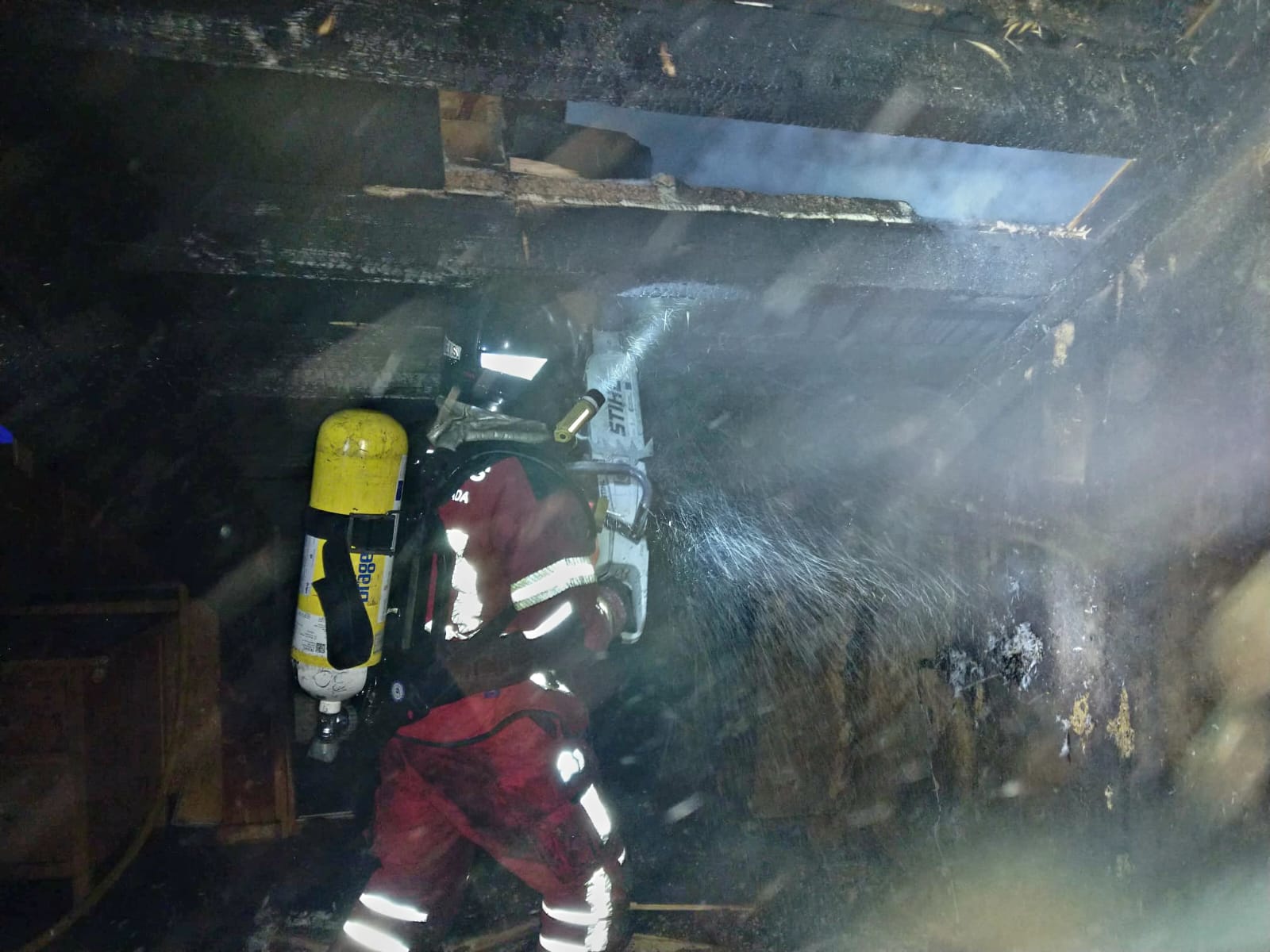 Acción en el interior de la vivienda