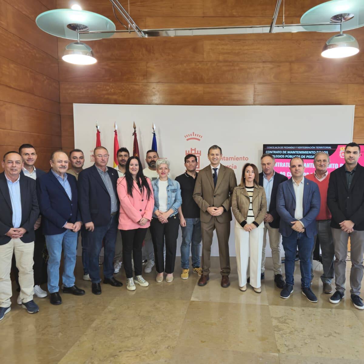 Un nuevo contrato garantizará reparaciones en colegios de pedanías de Murcia en un máximo de 7 días