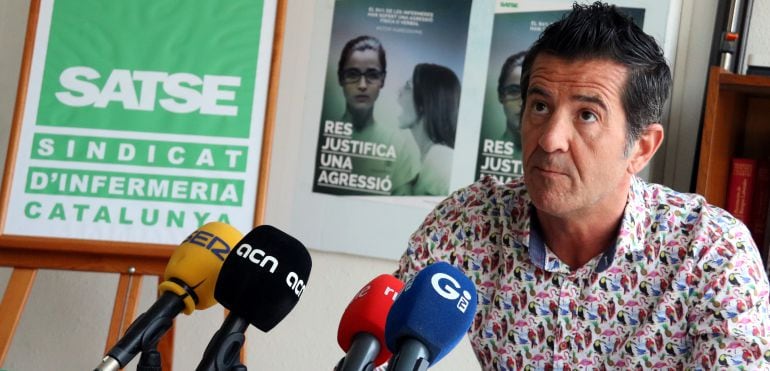 David Oliver, portaveu del SATSE a Girona.