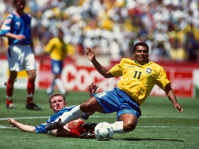 Romario, durante el Mundial de Estados Unidos 1994.