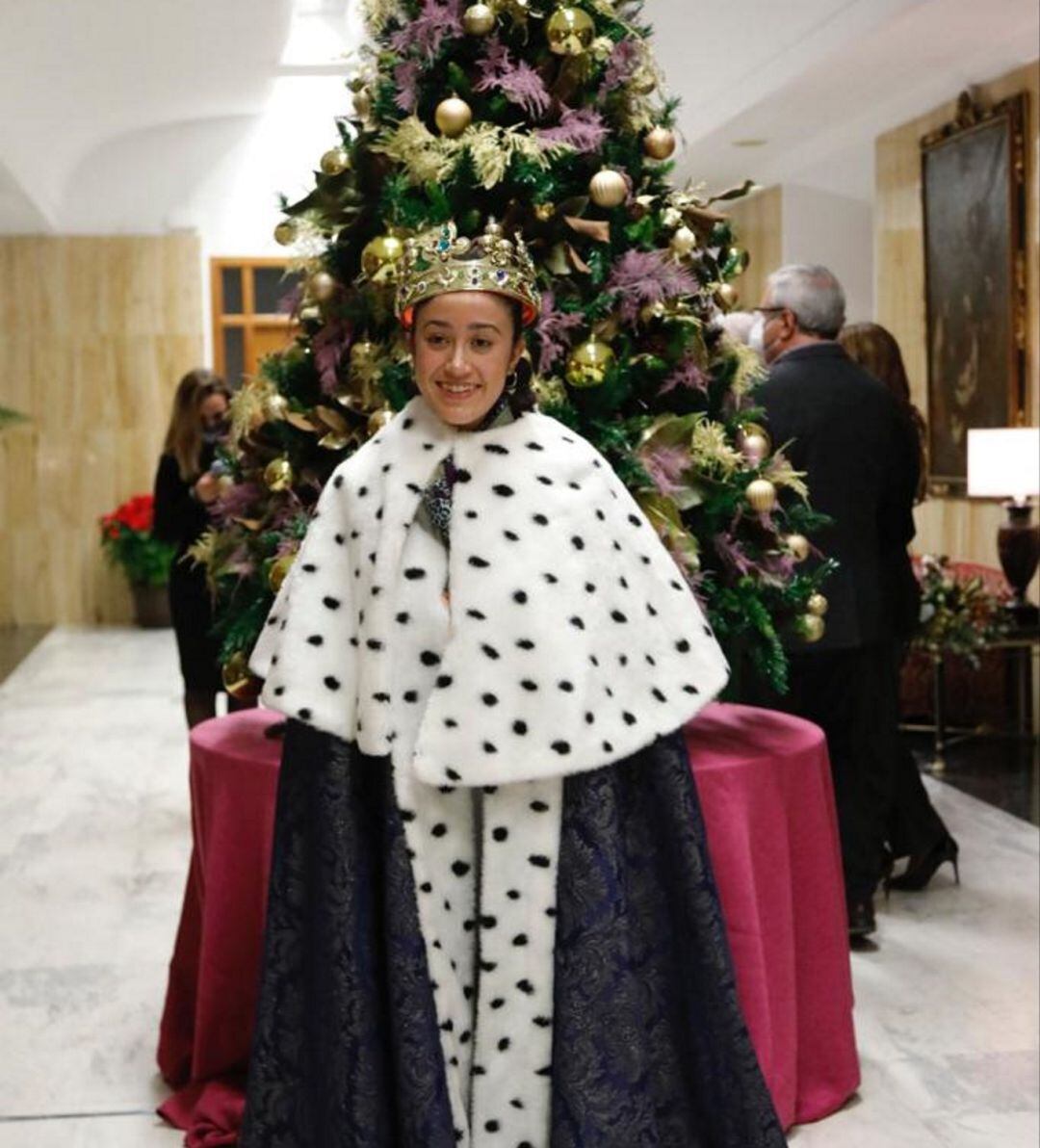 Sandra Camacho, rey Melchor en la cabalgata de Córdoba 2022