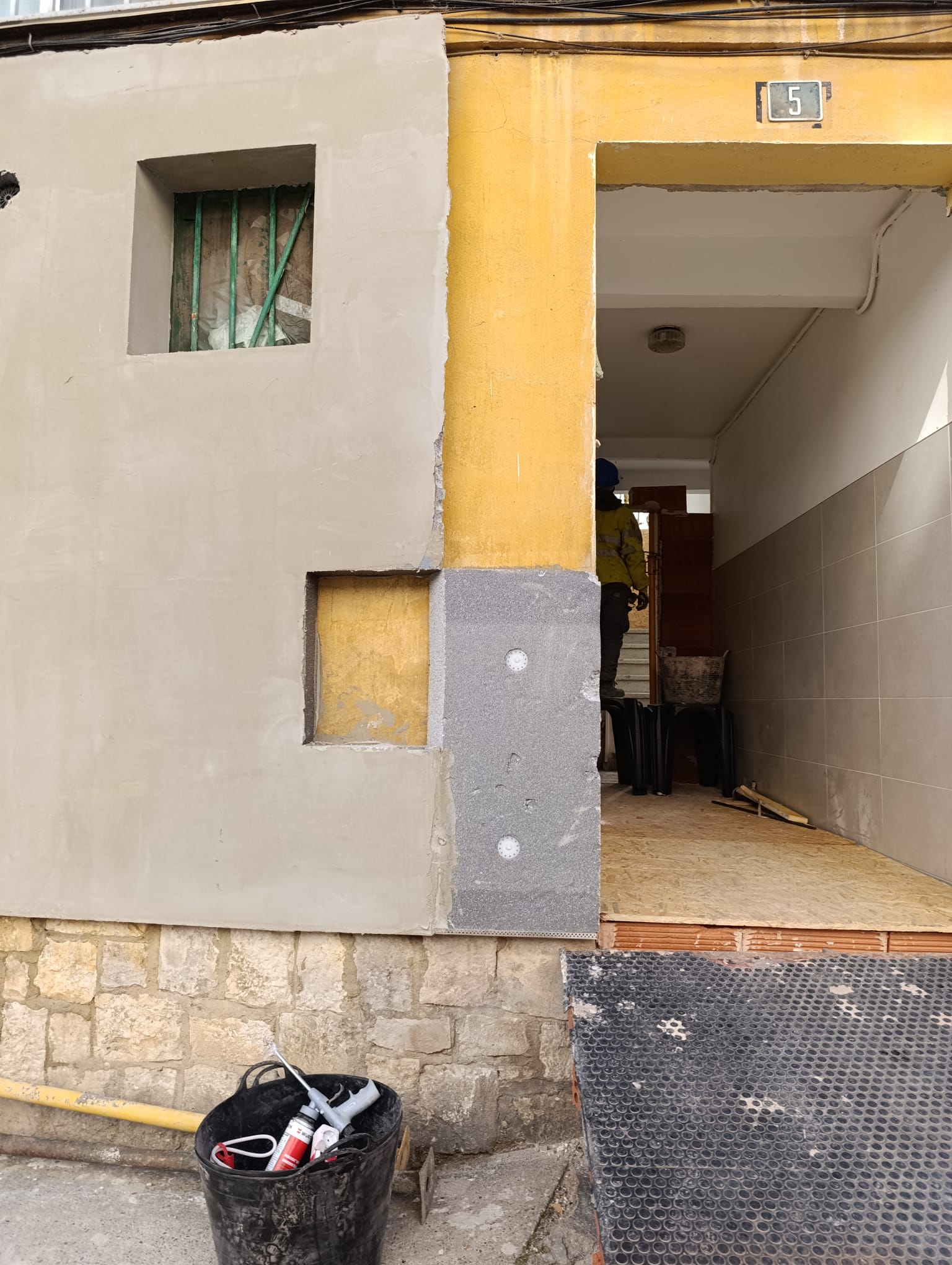 Obras del ERRP de Santa Catalina