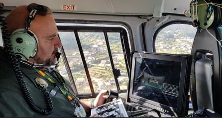 Operador de cámara manejando el Pegasus