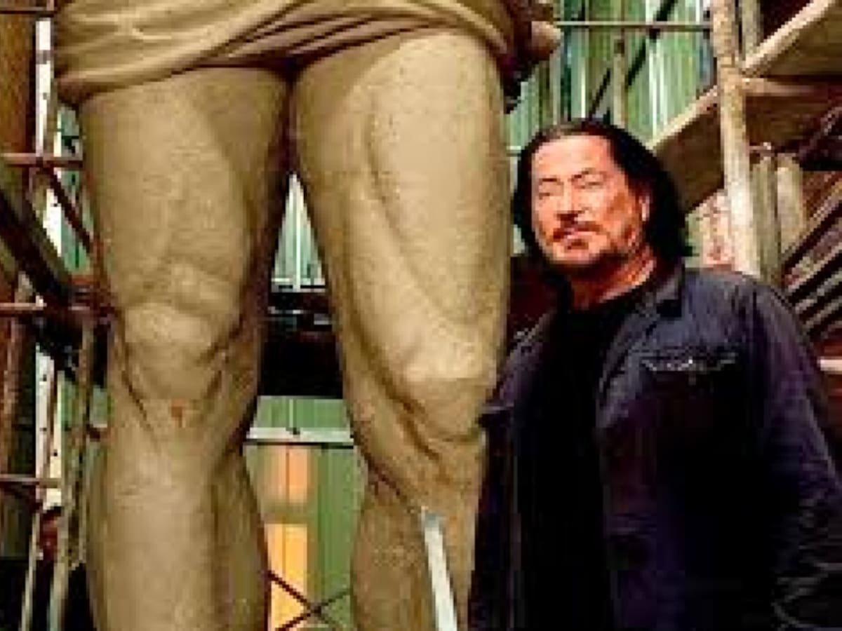 Ginés Serrán:"Las esculturas se colocan la semana que viene y que el público las juzgue"