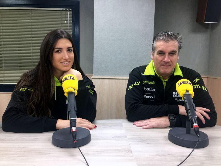 Lara González y Jorge Dueñas en Radio Elda - Cadena SER