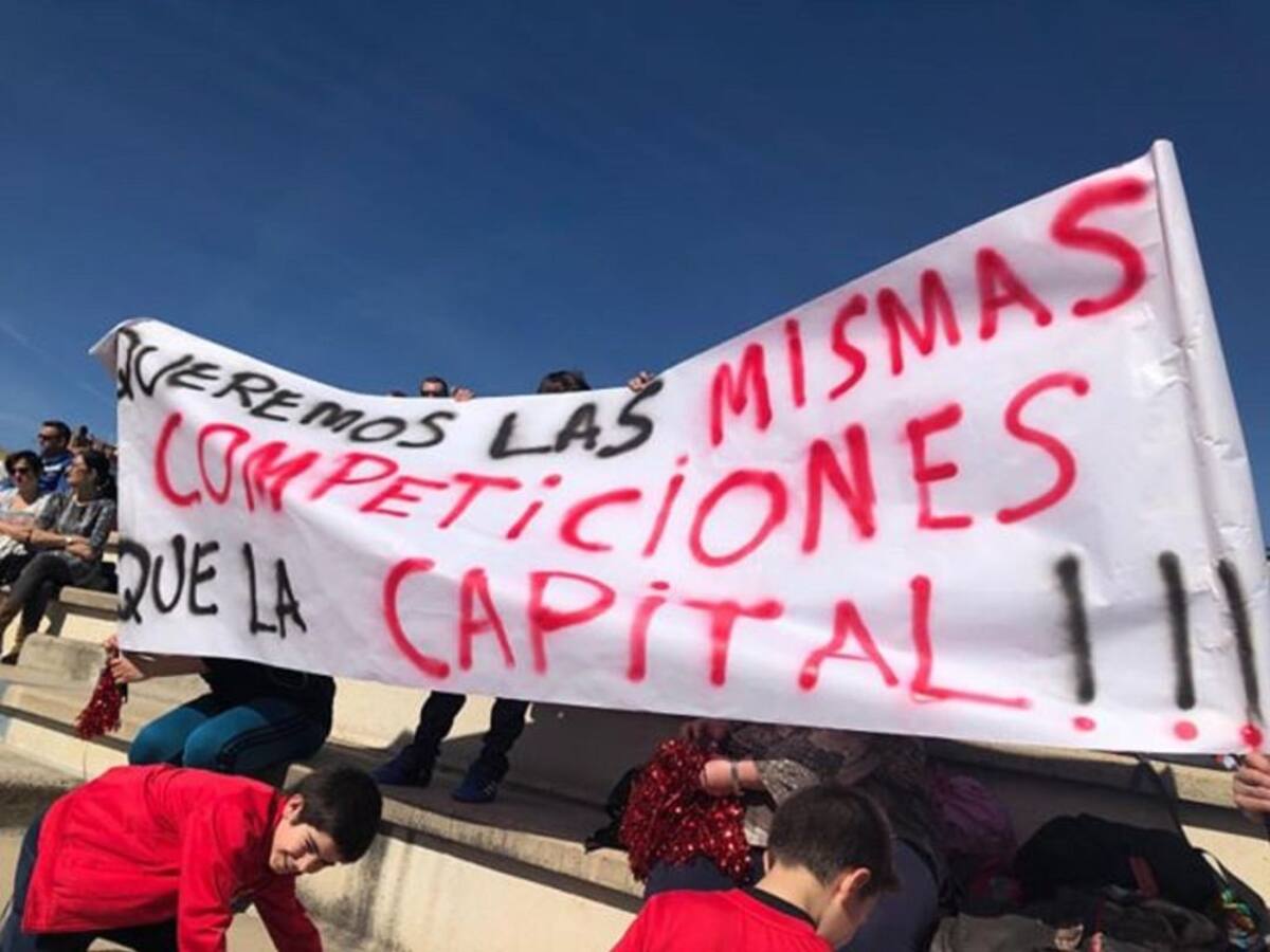 Padres de atletas de la provincia protestan contra la Diputación de Palencia