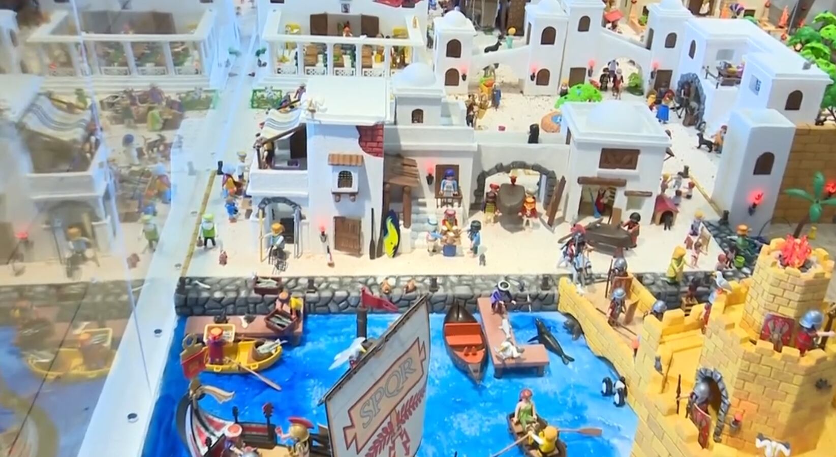 Belén de Playmobil, en Casa Pastor de Gandia