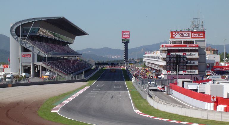 Una imagen de la recta de Montmeló