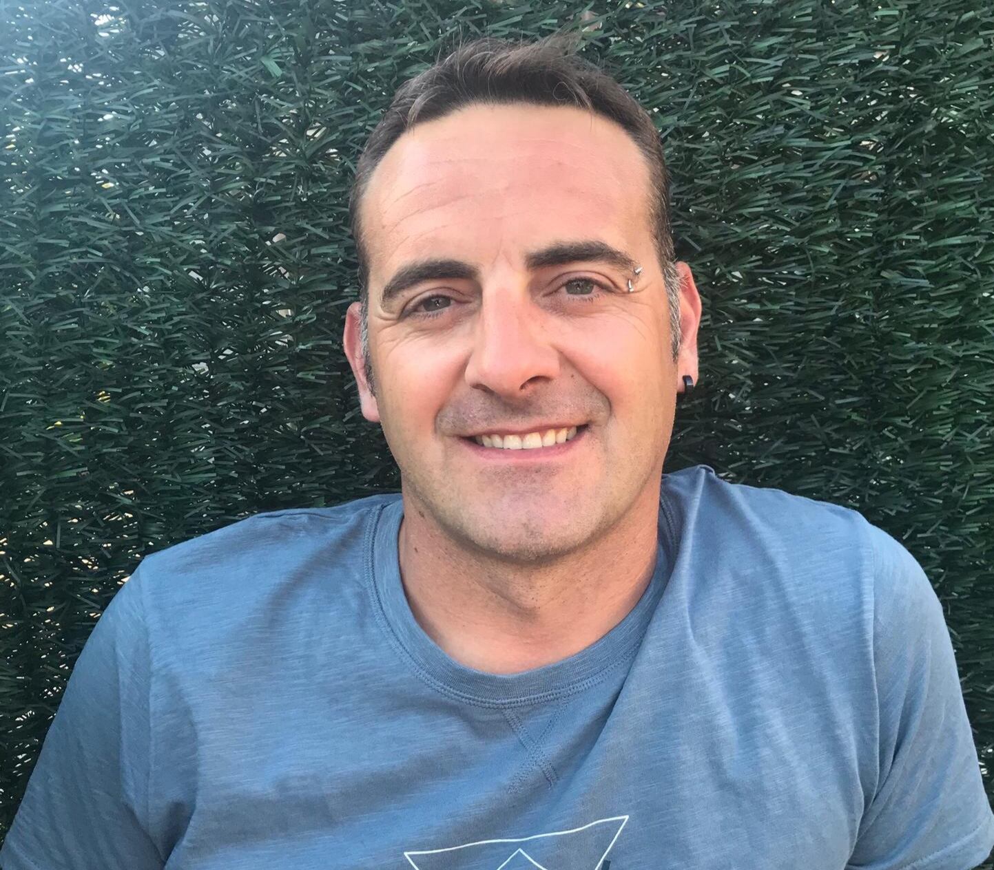 Santiago Mañez, portavoz de CHA en el ayuntamiento de Santa Cilia