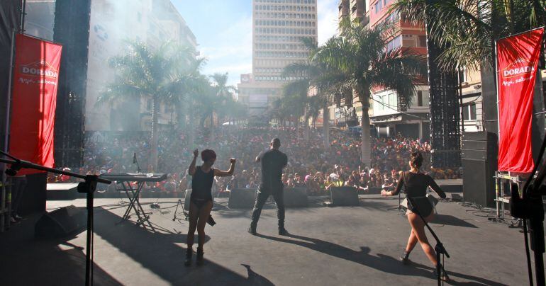 Henry Méndez, en La Candelaria