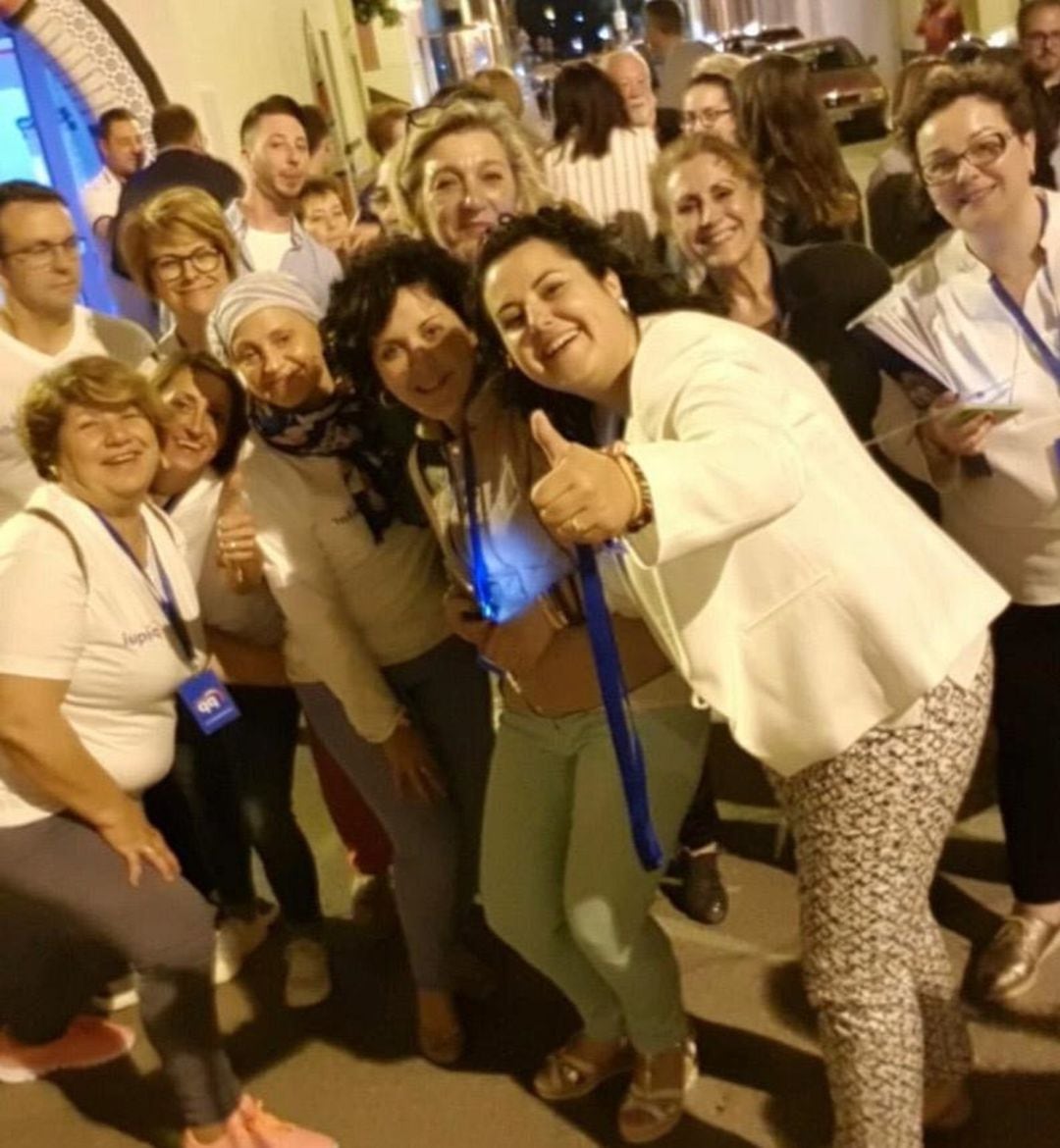 Laura Estevan, candidata del PP de Sax