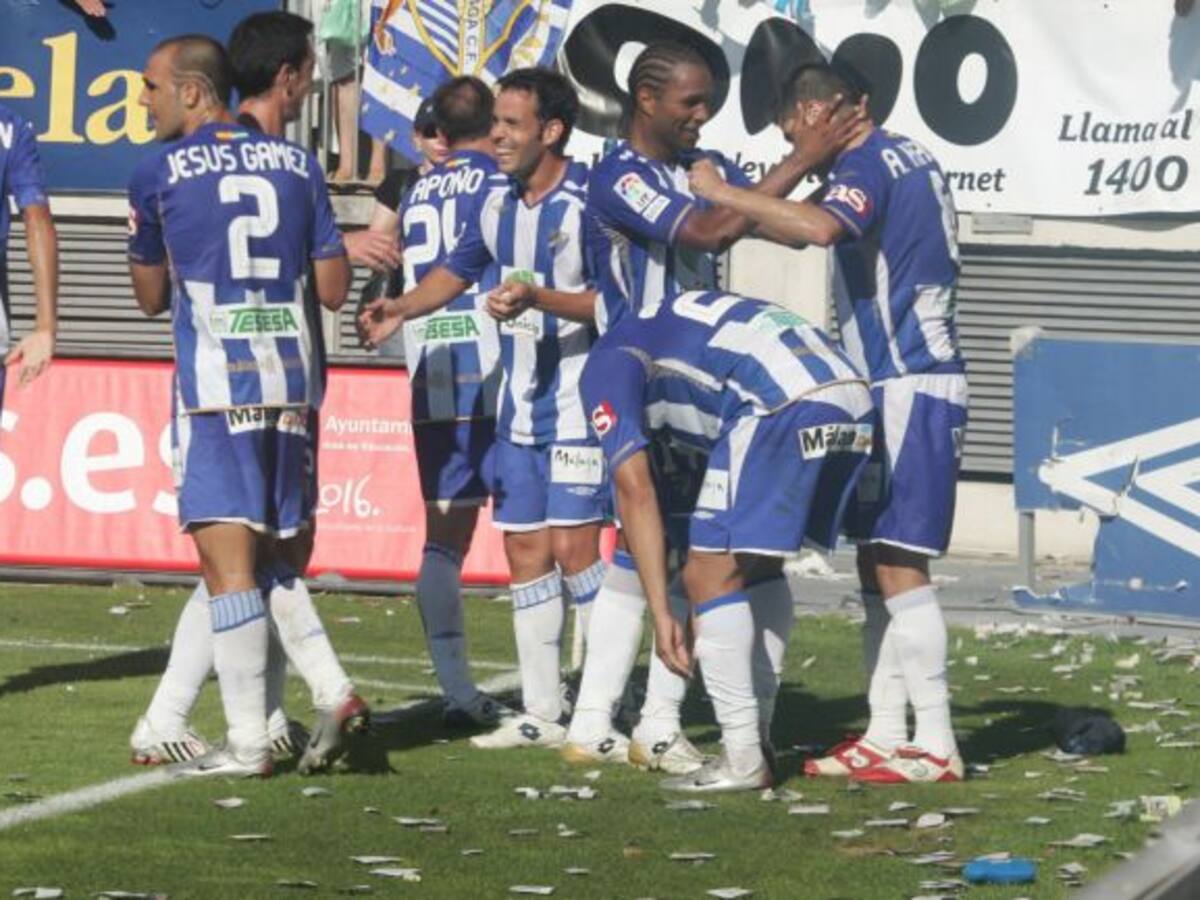 10 años del último ascenso del Málaga