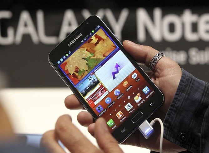 Galaxy Note, una de las últimas novedades de Samsung