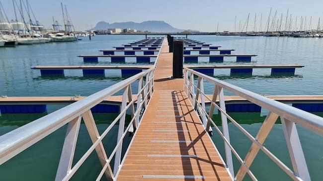 Pantalán de El Saladillo en Algeciras