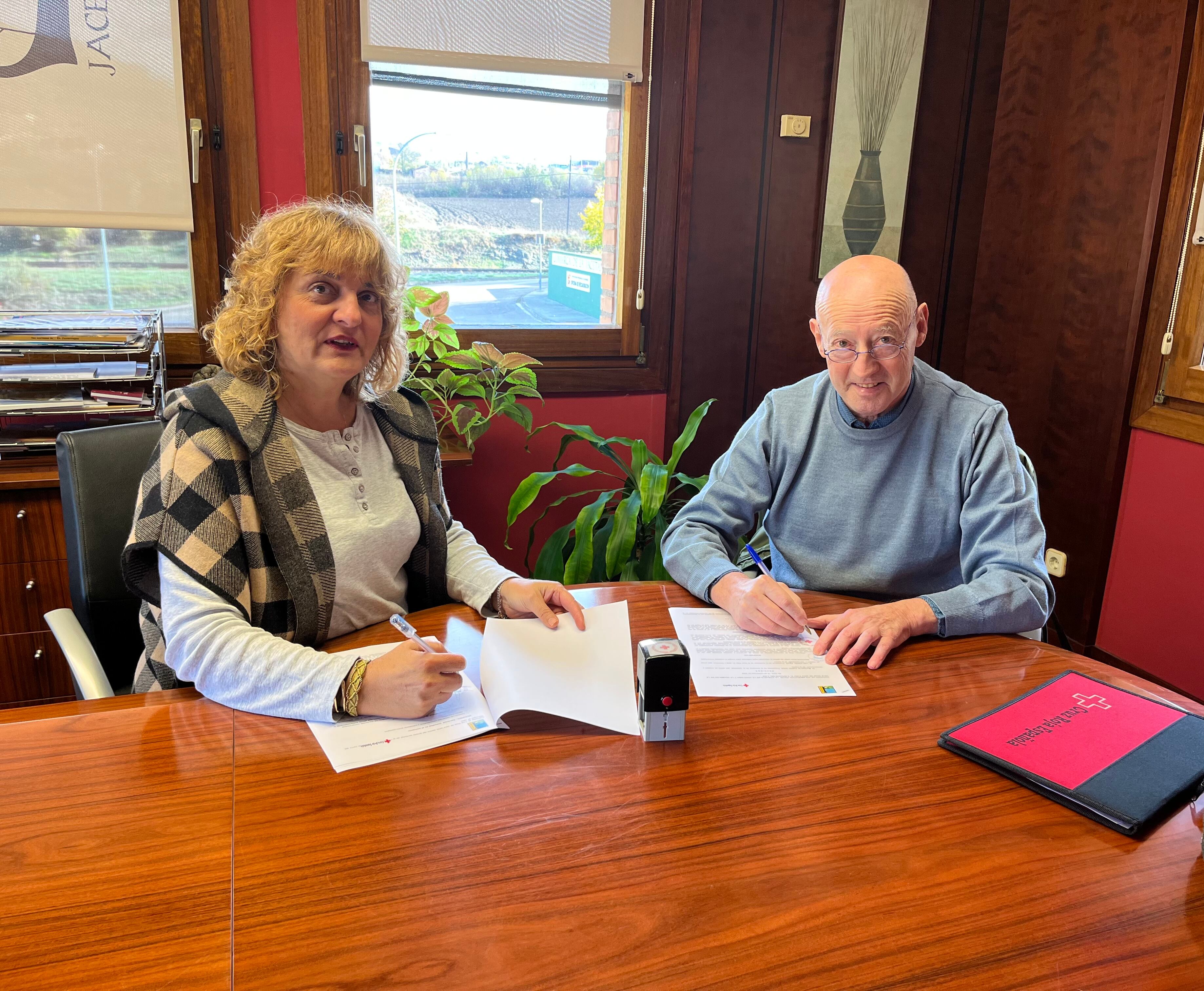 Los presidentes de ambas entidades rubricaban este miércoles el convenio