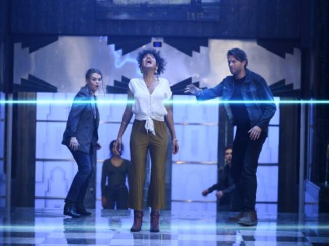 Holland Roden, Indya Moore y Thomas Cocquerel