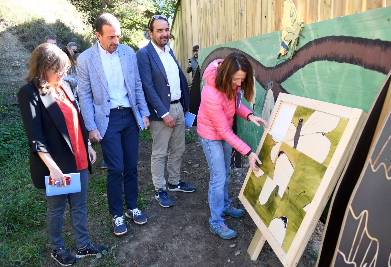 El ministra de Turisme, Jordi Torres, i la cònsol major d&#039;Ordino, Maria del Mar Coma